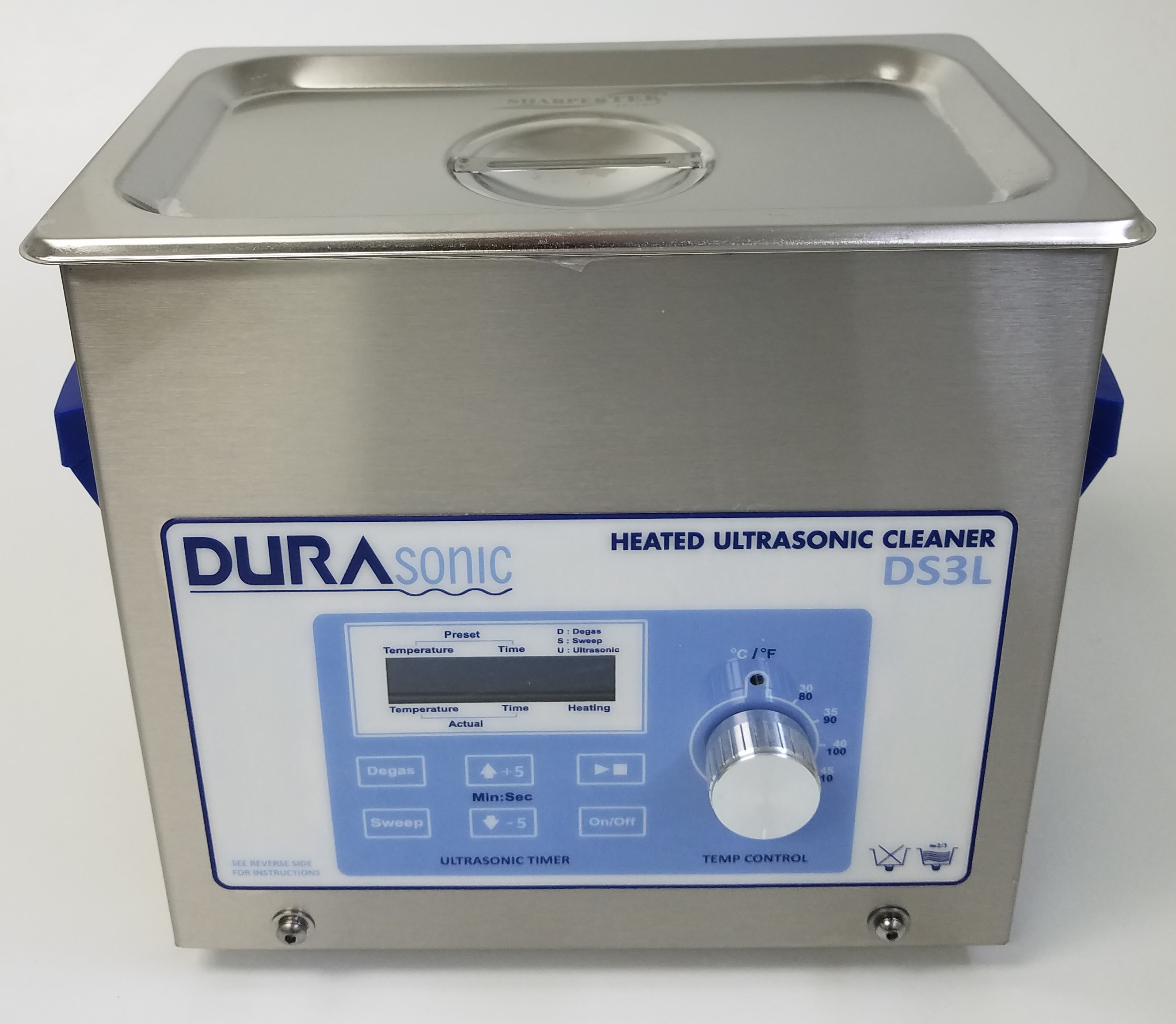 DuraSonic Premium Ultrasonic Cleaner (3 Liter Tank) AdvanTech Sterilizers